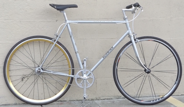 57cm SCWHINN Super Le Tour Chicago USA Single Speed Road Town Bike ~5'9"-6'0"
