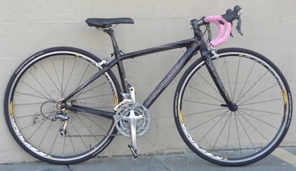 44cm SPECIALIZED Ruby Comp Carbon Ultegra Mavic Road Bike ~5'0"-5'3"