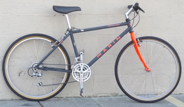 17" MARIN Eldridge Grade USA Made Tange 21 Speed Utility Bike ~5'5"-5'8"