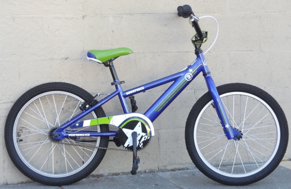 20" Wheel PERFORMANCE Downforce Single Speed Transition Bike ~Ages 6-9