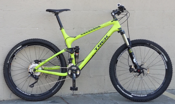 XL 27.5" TREK Fuel EX 9.8 Carbon Full Suspension XT 650B Mountain Bike ~6'0"-6'4"