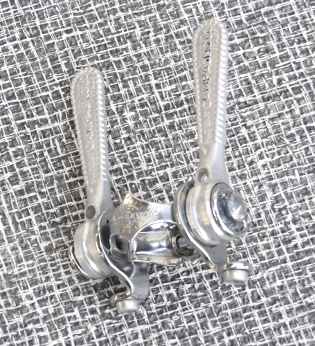 Campagnolo Nuovo Record downtube shifters clamp on