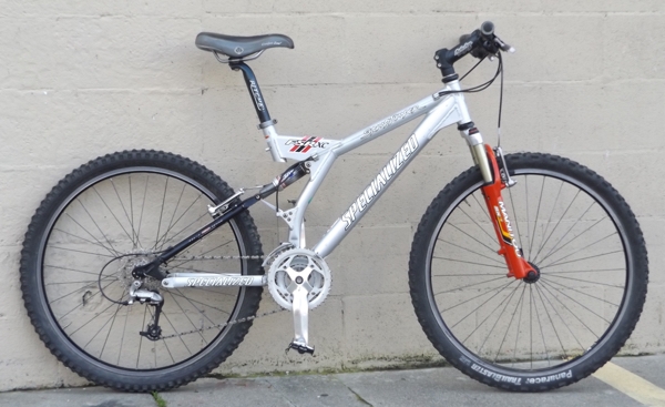 17" SPECIALIZED Stumpjumper FSR XC Full Suspension XT Mountain Bike ~5'5"-5'8"