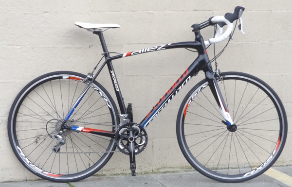 58cm SPECIALIZED Allez Comp Aluminum Carbon Road Bike ~5'11"-6'2"