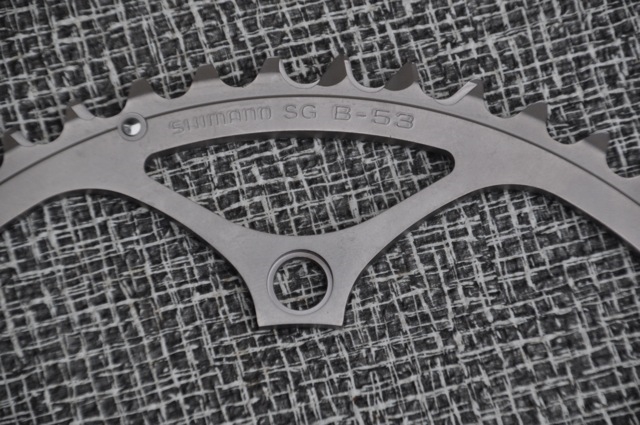 53t x 130 bcd Shimano Dura-Ace 7400 aluminum chainring new