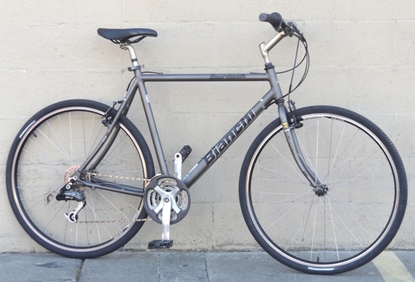 23" BIANCHI Boardwalk Aluminum Commuter Utility Bike ~6'1"-6'4"