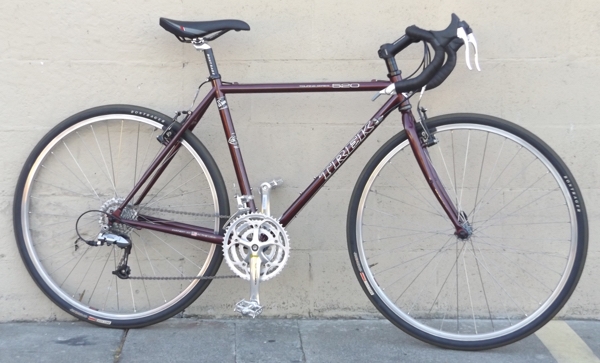 53.5cm TREK 520 Butted Cr-Mo USA Made LX 105 Touring Bike ~5'6"-5'9"