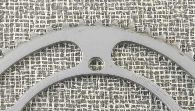 54t x 144 bcd Sugino Mighty Competition aluminum chainring Japan