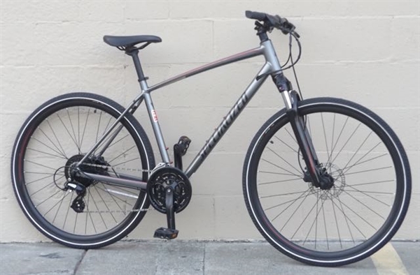 Large SPECIALIZED Crosstrail 2018 Hydro Disc Suspension Utility Bike ~5'9"-6'0"