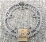 52/42t x 130 bcd Shimano 600 Biopace 6 speed aluminum chainring set