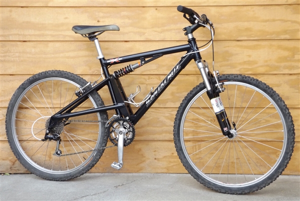 Medium SANTA CRUZ Heckler Full Suspension Deore LX Fox Mountain Bike ~5'4"-5'7"