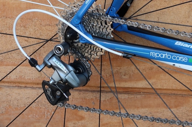 57cm BIANCHI Sempre Ultegra 105 Carbon Road Bike ~5'10