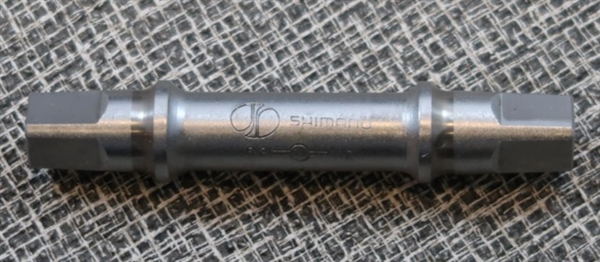 68 x 112 Shimano bottom bracket spindle JIS
