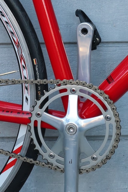 62cm TREK T1 Aluminum Single-Speed Track Road Bike ~6'2