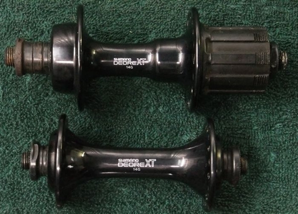 Keep as a template 6/7 Speed Uniglide 36 Hole Shimano Deore XT HB-M730 Hub Set