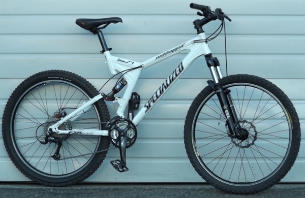 19" L SPECIALIZED Rockhopper Comp Full Suspension Mountain Bike ~5'10"-6'0"