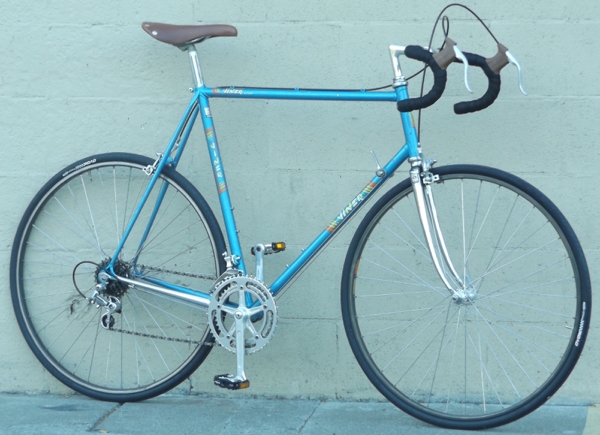 61cm VINER Vintage Steel Italian Campagnolo Road Bike ~6'1"-6'4"