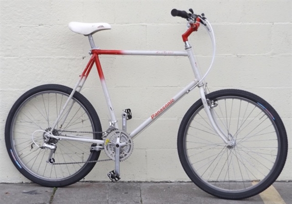 24" PANASONIC Mountain Cat 4500 Shimano Town Masher Tall XXL Utility Bike ~6'3"-6'8"