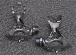 Shimano Dura-Ace AX PD-7300 triangle track pedals Dynadrive w/ large Shimano clips Japan