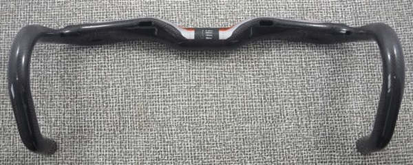 42cm x 31.8mm FSA K-Wing aero carbon drop bars black internal routing