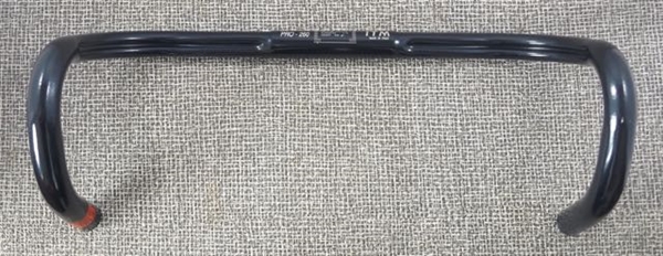 44cm x 26.0mm ITM Super Italia Pro aluminum drop bars black Italy