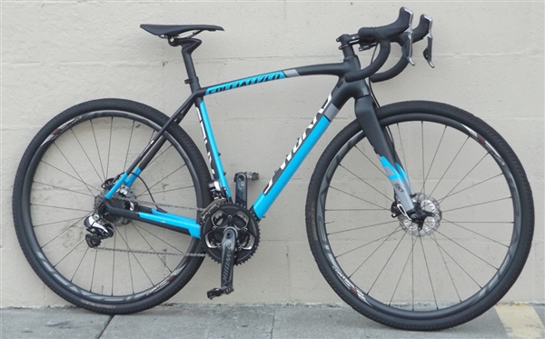 52cm SPECIALIZED S-Works Crux Evo Di2 Dura Ace Carbon Cyclocross Gravel Road Bike ~5'5"-5'8"