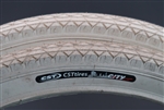 26 x 2.125" CST City cream cruiser tires pair NEW