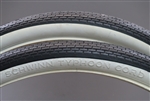26 x 2.125" Schwinn Typhoon Cord whitewall cruiser tires pair NEW NOS