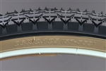 26 x 2.125" Hongyang gumwall cruiser tire like-new