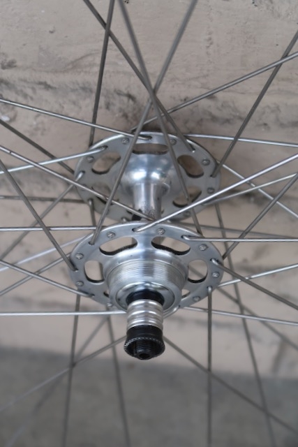 700c Mavic MA2 rim Campagnolo record hub rear wheel